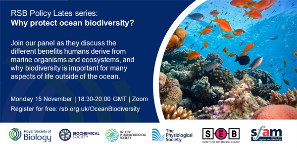 RSB Policy Lates: Why protect ocean biodiversity? | The Society for ...